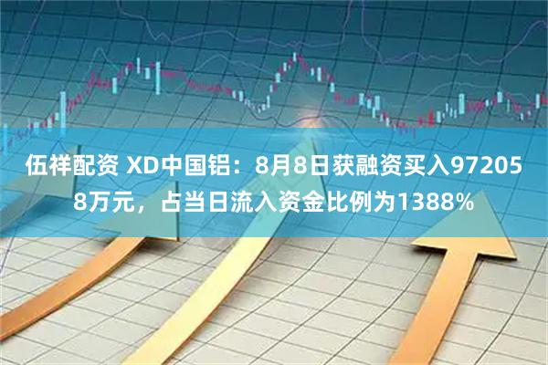 伍祥配资 XD中国铝：8月8日获融资买入972058万元，占当日流入资金比例为1388%